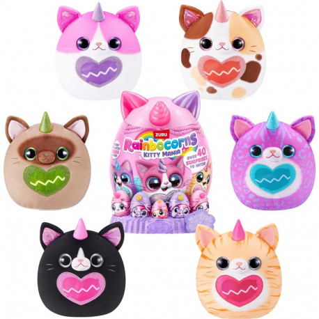 Rainbocorns figuur Eggzania Kitty Mania, segatud, üks eksemplar
