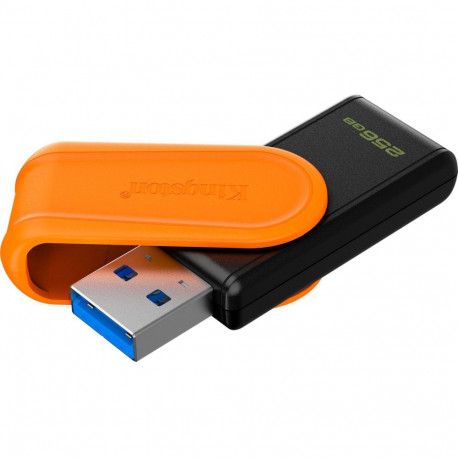 Kingston DataTraveler Exodia S 256GB, USB stick black/orange, USB-A 3.2 Gen 1