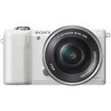 Sony a5000 + 16-50mm Kit, white