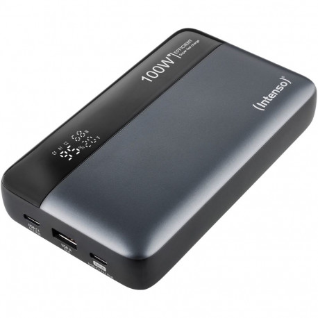Intenso Powerbank HE20000 grey/black, 20,000 mAh, PD 3.1, Quick Charge 3.0