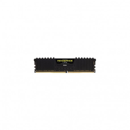 DIMM 32 GB DDR4-2666 (4x 8 GB) Quad-Kit (schwarz, CMK32GX4M4A2666C16, Vengeance LPX, INTEL XMP)