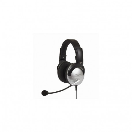 Koss SB45 Headset Wired Head-band Calls/Music Black, Silver