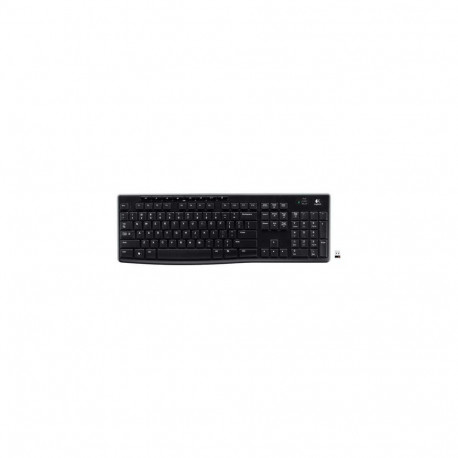 Logitech K270 keyboard RF Wireless QWERTZ Hungarian Black, Silver