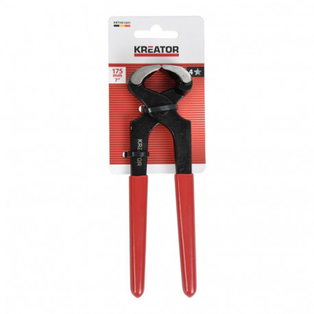 Puusepa tangid 175 mm, KREATOR, KRTH61601, Pikkus: 180 mm, Materjal: Süsinikterase