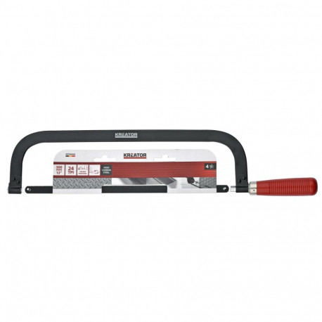 Metallisaag 300mm 24 TPI plastkäepide, KREATOR, KRTH80406