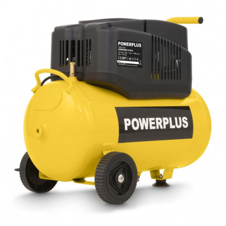 Oil-free compressor 1200W, POWERPLUS, POWX17250, 24L, 8 bar, 180 l/min air flow
