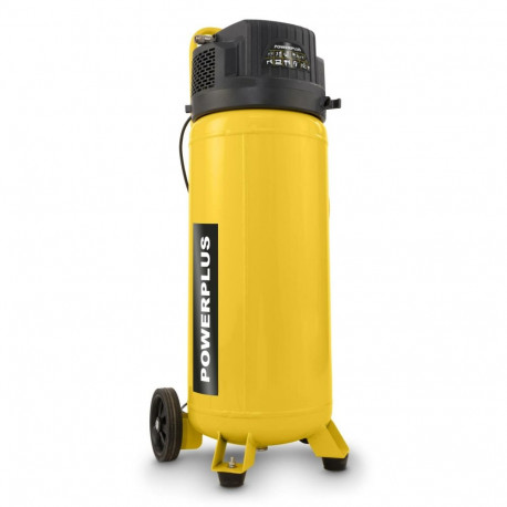 Powerplus POWX17500 compressor, 1500W, 50L, 10bar, 220l/min, oil-free, 5m hose, 1.5m cable