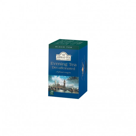 Must tee AHMAD English Evening kofeiinivaba 20tk ümbrikus