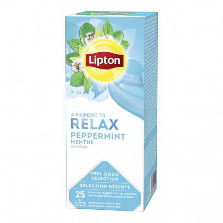 Piparmünditee LIPTON 25x1,1g (püramiid, foolium)