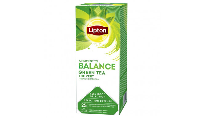 Roheline tee LIPTON Green tea 25tk fooliumümbrikus