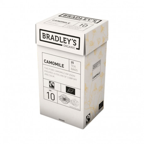 Herbal tea BRADLEYS Organic chamomile 25 pcs
