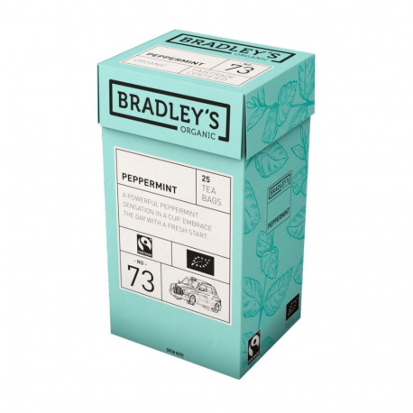 Taimetee BRADLEYS Organic piparmündi 25tk