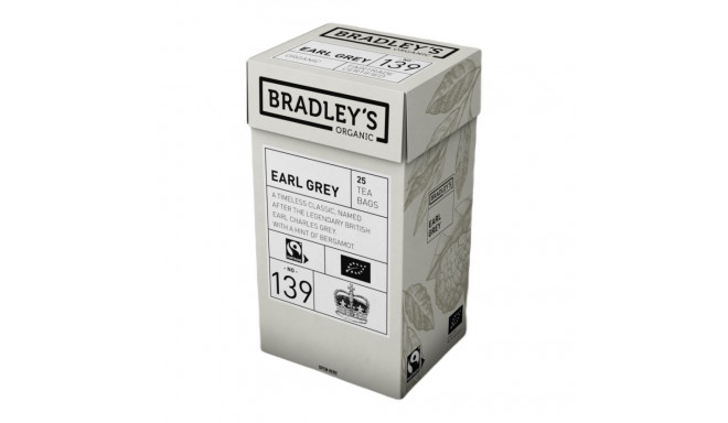 Black tea BRADLEYS no.139 Earl Gray 25 pcs