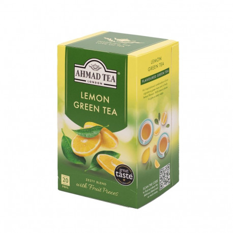 Green tea AHMAD lemon 20 pcs in an envelope