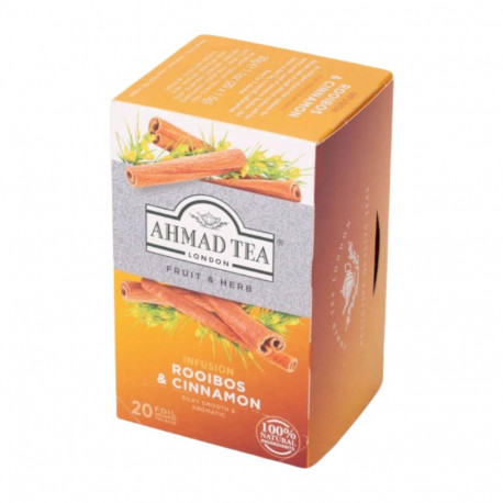Herbal tea AHMAD rooibos/cinnamon 20 pcs in an envelope