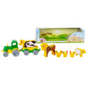 Tigres traktor loomadega Kid Car