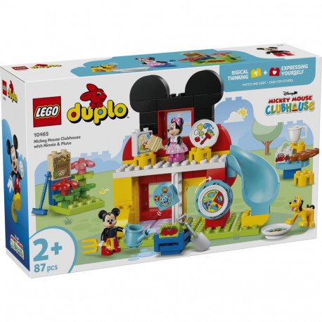 LEGO DUPLO Disney Miki-hiire klubimaja koos Minnie ja Pluutoga