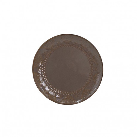 DINNER PLATE 26.6CM BROWN BROWN ARABIC