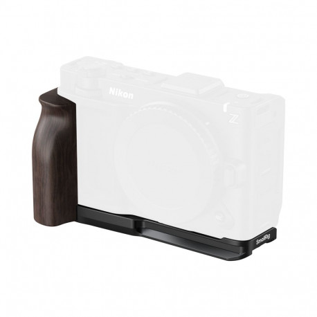 SmallRig 5906 L-Shaped Mount Plate with Wooden Handle for Nikon ZR