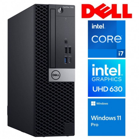 DELL 7060 SFF i7-8700 8GB 1TB SSD M.2 NVME WIN11Pro