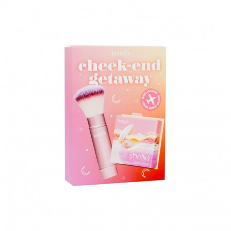 Benefit Shellie Blush (6ml) (Warm Seashell-Pink) (Blush Shellie Blush 6 g + Multitasking Cheek Brush