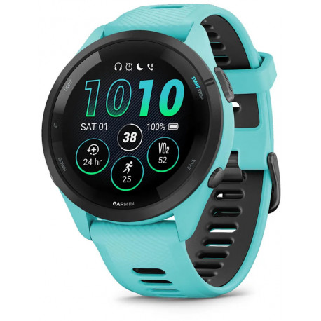 Garmin Forerunner 265, aqua/must