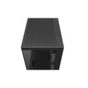 Deepcool CG380 3F must Micro ATX arvutikorpus toiteplokk kaasas ei