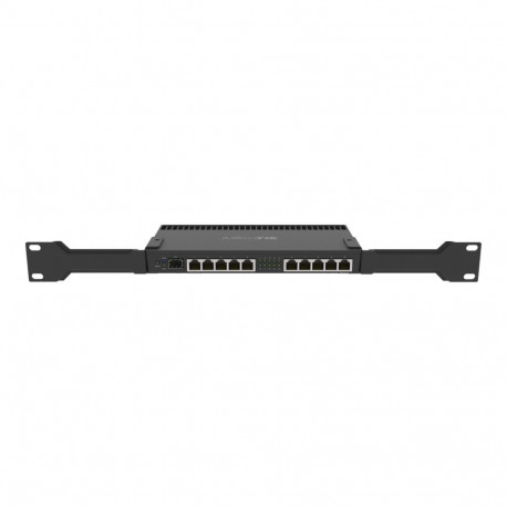 MikroTik Etherneti ruuter RB4011iGS+RM, neljatuumaline 1.4Ghz CPU, 1GB RAM, 512MB, 1xSFP+, 1x jadako