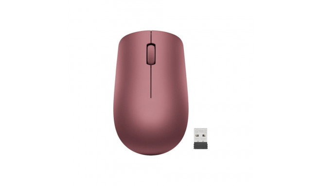 Lenovo 530 kirsipunane juhtmevaba hiir 2.4 GHz Nano USB