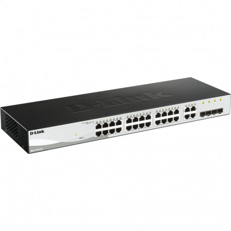 D-Link Switch DGS-1210-28/E 24xGBit/4xSFP 19" Managed