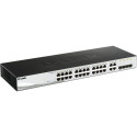 D-Link Switch DGS-1210-28/E 24xGBit/4xSFP 19" Managed