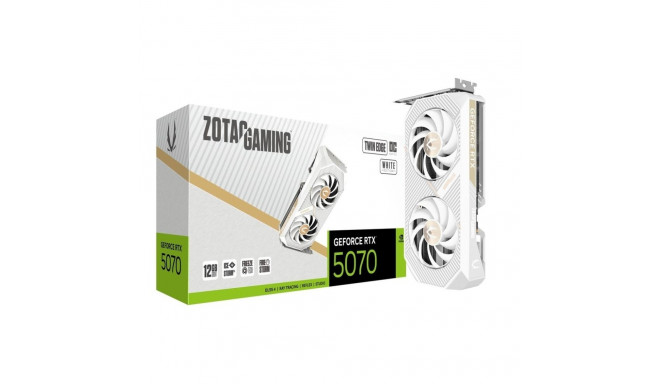 Graphics card GeForce RTX 5070 TWIN EDGE OC WHITE 12GB GDDR7 192bit