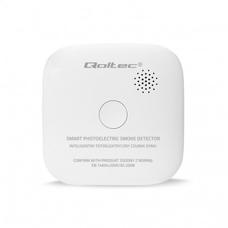 Wireless smoke detector with battery alarm 85dB