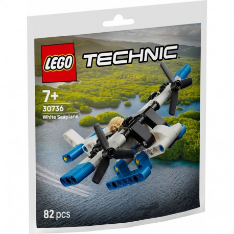 LEGO Technic 30736 valge vesilennuk