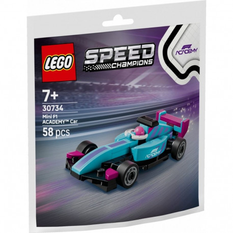 LEGO Speed Champions 30734 Small F1 ACADEMY Race Car