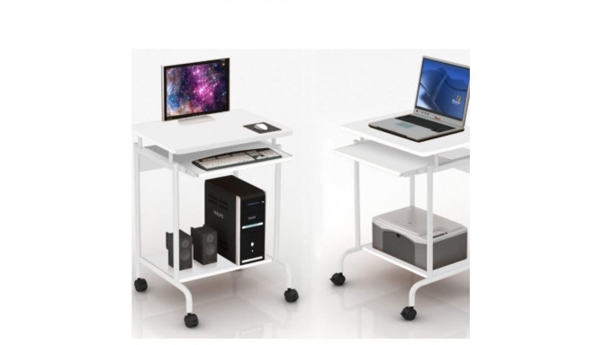 Computer desk white