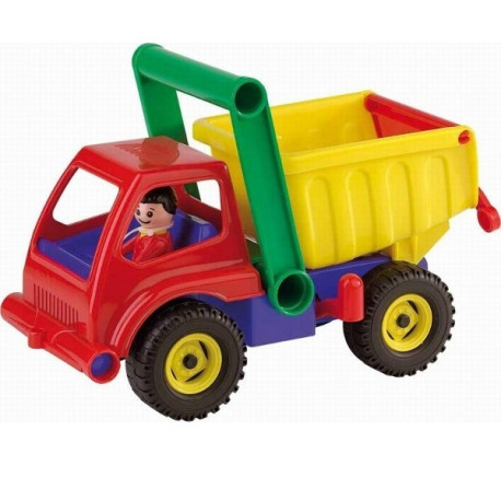 Oto przykładowy opis produktu na podstawie Twojego wpisu:
Wywrotka 27 cm – Solidna zabawka d