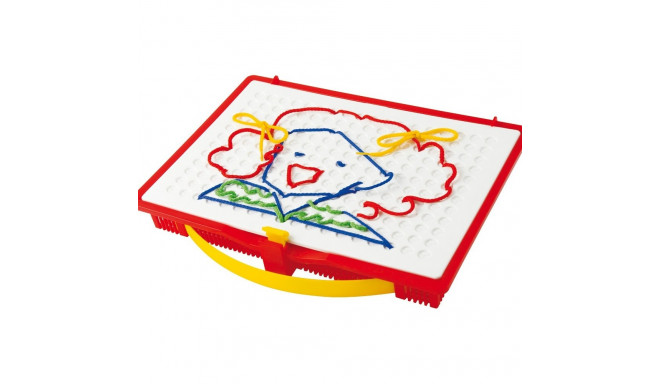 Filo embroidered strings