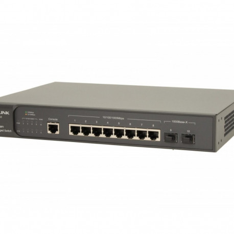 The TP-Link JetStream TL-SG3210 is an enterprise-grade L2 managed switch designed f