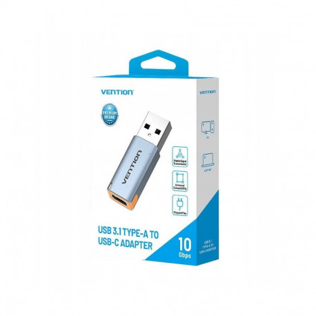 Adapter - Vention USB 3.1 OTG Adapter USB-C to USB-A 10 Gbit/s 3 A