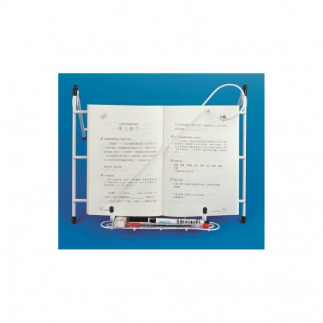 Stand - SUNDO Metal Bookstand Collapsible Holder Black/White