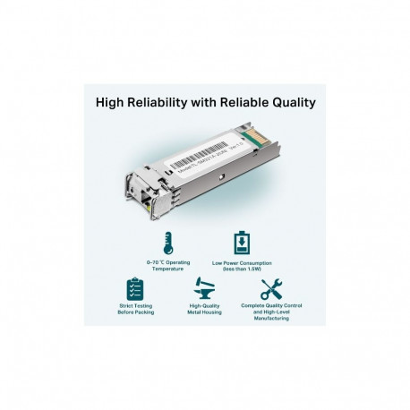 Networking Equipment - TP-Link Gigabit Single-Mode WDM Bi-Directional SFP Module (1250 Mbit/s, 1000 