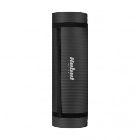 Gymnastics Mat - REBEL ACTIVE 6mm 1830x610mm Black