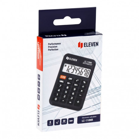 Calculator - Eleven LC-110NR 12-Digit Solar/Battery Compact 32g