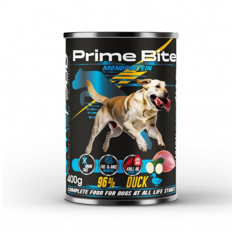 Dog Food - GAME DOG PRIME BITE Monoprotein Duck with Zucchini 400g