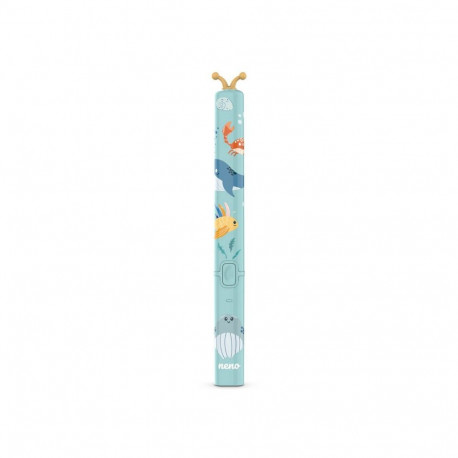 Electric Toothbrush - NENO Pulito Adjustable Speed, Rechargeable, 2 Brush Heads, Blue