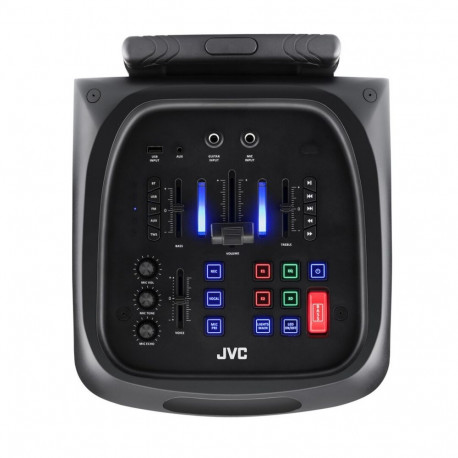 Speaker - JVC XS-EP514B Portable Bluetooth Speaker with Microphone Input, Black