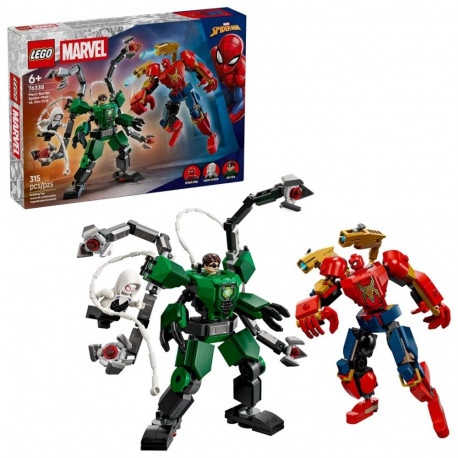 Toy Set - LEGO MARVEL 76338 Mech Battle Spider-Man vs. Doc Ock 315 pcs