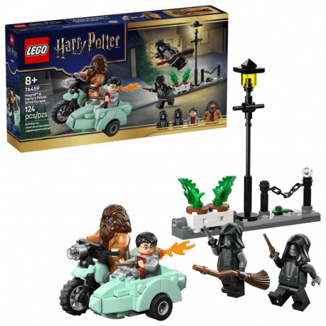 Constructor - LEGO Harry Potter 76459 Hagrid and Harry's Privet Drive Escape (Lego, 124 pieces, 4 mi