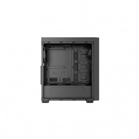 Computer Case - Gembird Fornax K500 Midi Tower ATX, supports ITX/micro ATX/E-ATX, Black